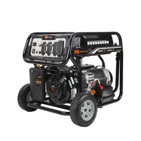 TMG-9000GE 9000-Watt Gasoline Generator, Electric Start, 10.5 Hour Run Time, 120/240VAC