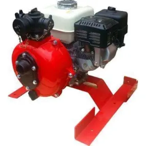 6 hp Skid Mounted High Pressure Pump - Pull Start