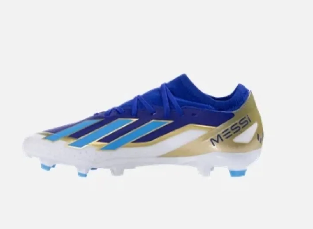 Adidas JUNIOR X Crazyfast Legue Messi FG Soccer Cleats