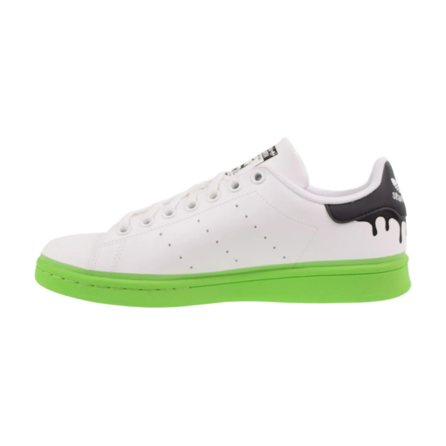 Adidas Stan Smith J Big Kids' Shoes Cloud White-Solid Green