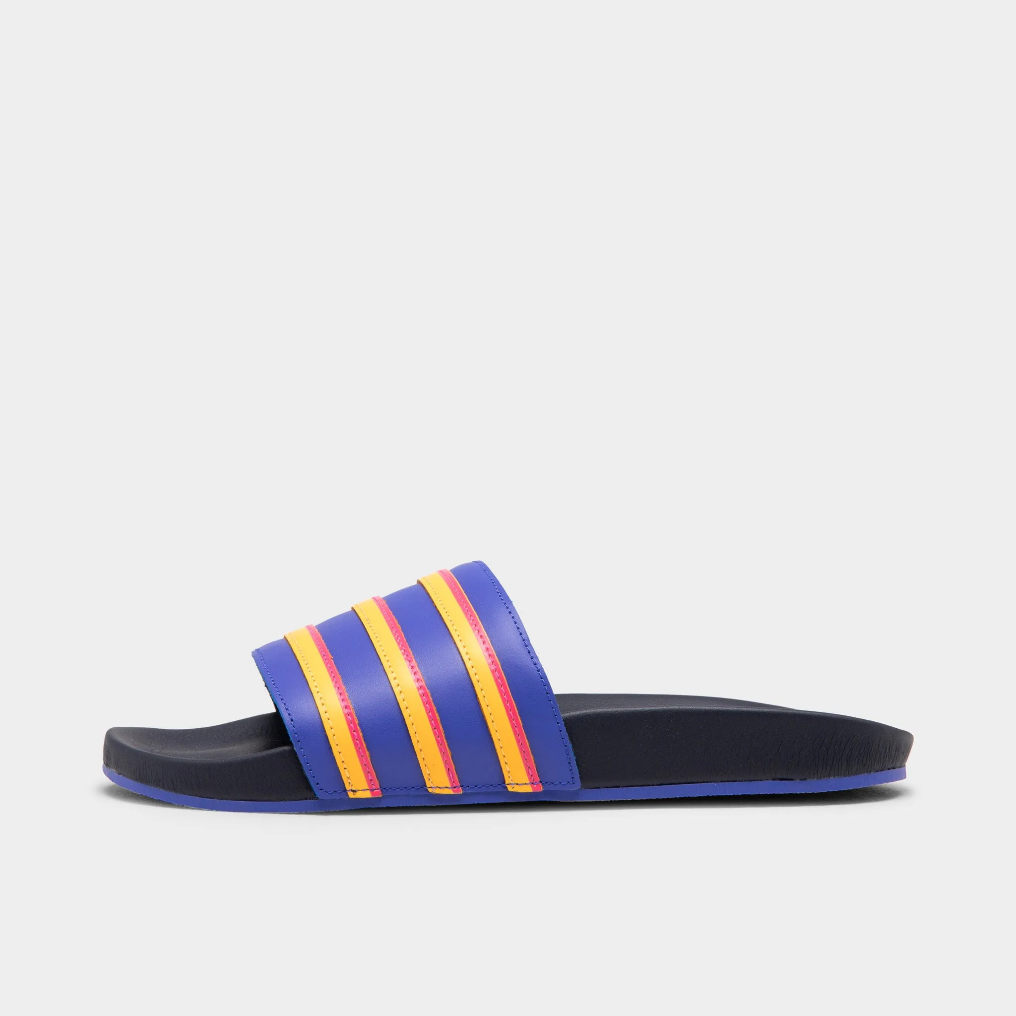 adidas x Eric Emanuel Adilette Slides Legion Ink / Sonic Ink - Sonic Gold