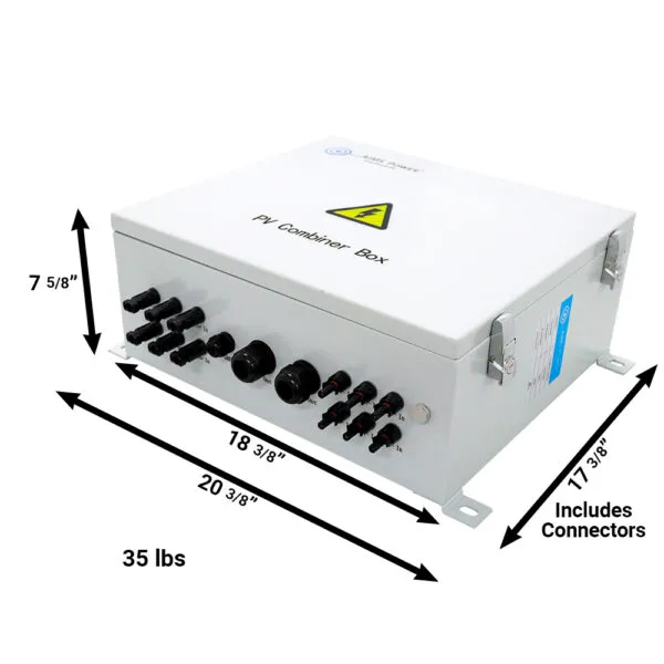 Aims Power - 3960 WATT SOLAR WITH 8,000 WATT PURE SINE POWER INVERTER CHARGER 48VDC 120/240VAC OFF GRID | BACK UP POWER KIT - KITD-80W48V3840W