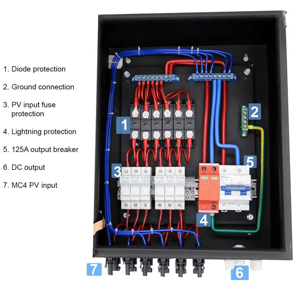 AIMS Power 48VDC Off-Grid Solar Kit | 3960 Watt Solar   12,000 Watt Pure Sine Inverter Charger