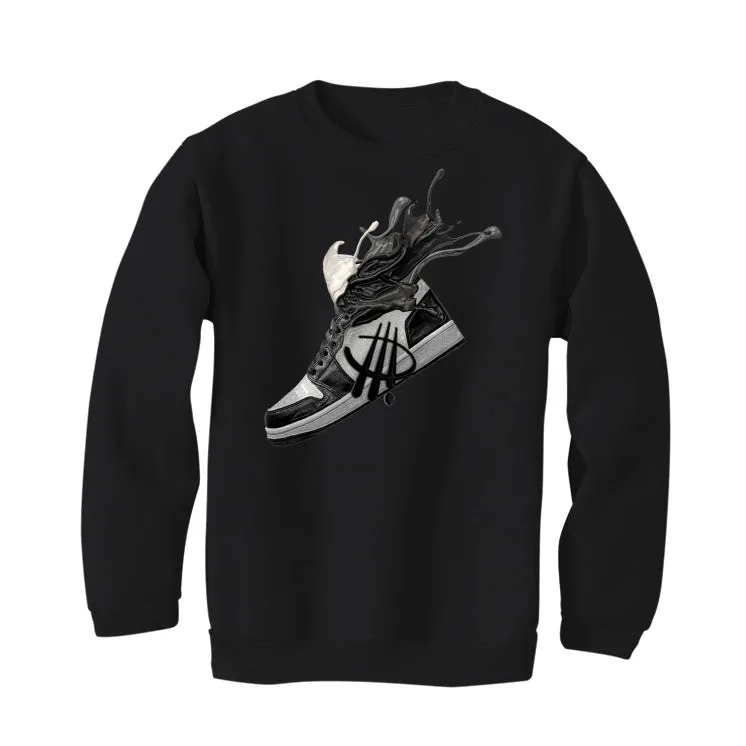 Air Jordan 1 High 85 Black White - Black T-Shirt (SPLASH)