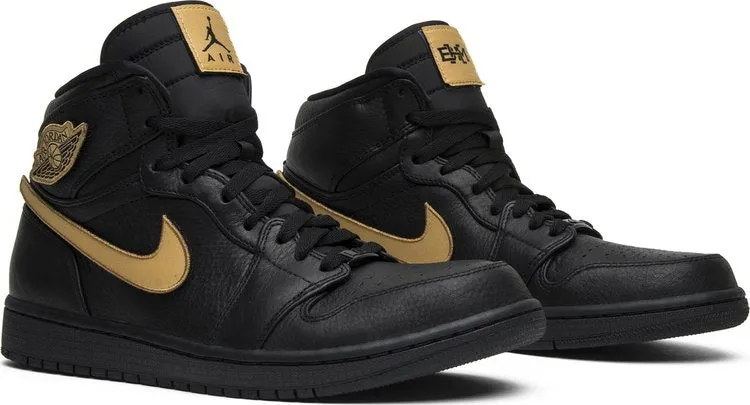 Air Jordan 1 Retro High BHM 2017 sneakers, black