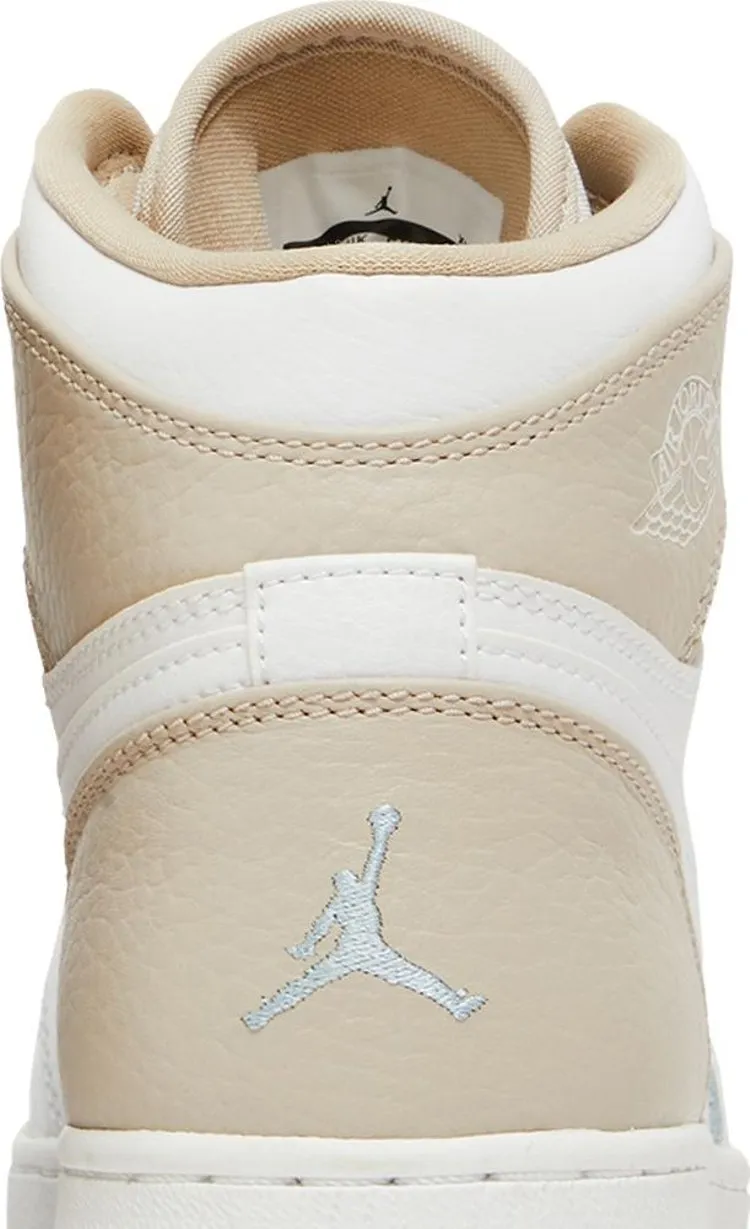 Air Jordan 1 Retro High GS Linen sneakers, white