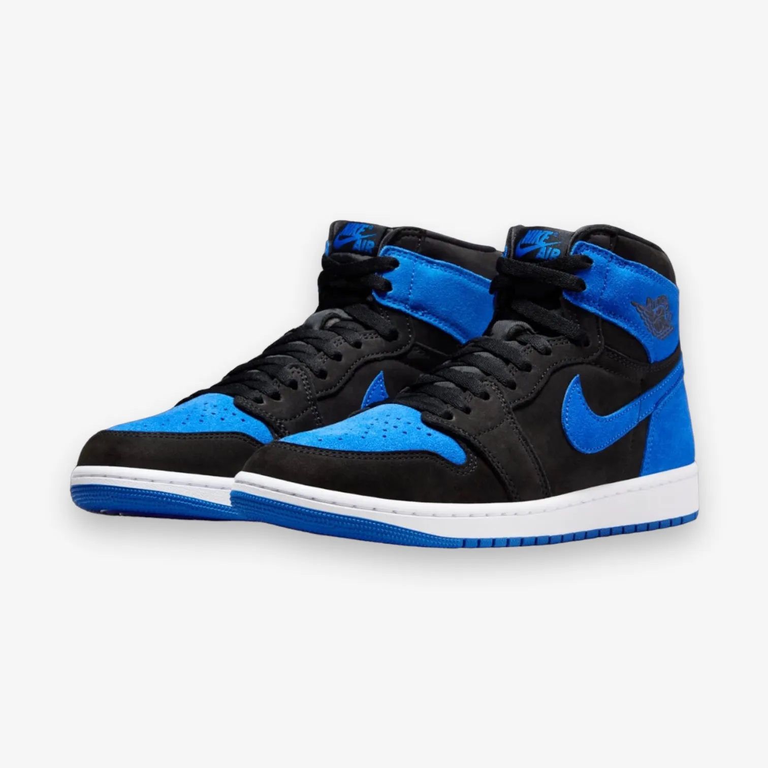 Air Jordan 1 Retro High OG Black Royal Blue Satin DZ5485-042