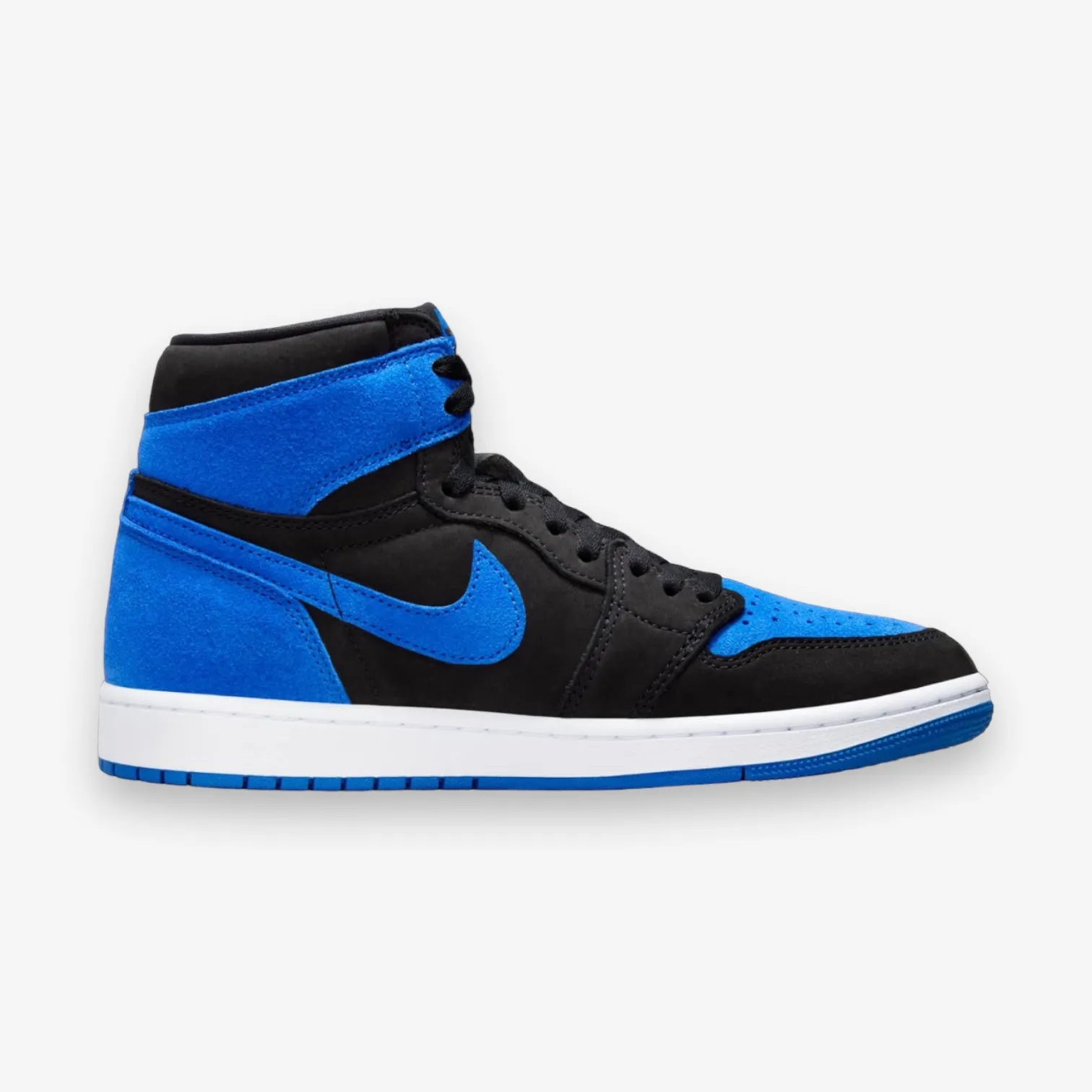 Air Jordan 1 Retro High OG Black Royal Blue Satin DZ5485-042