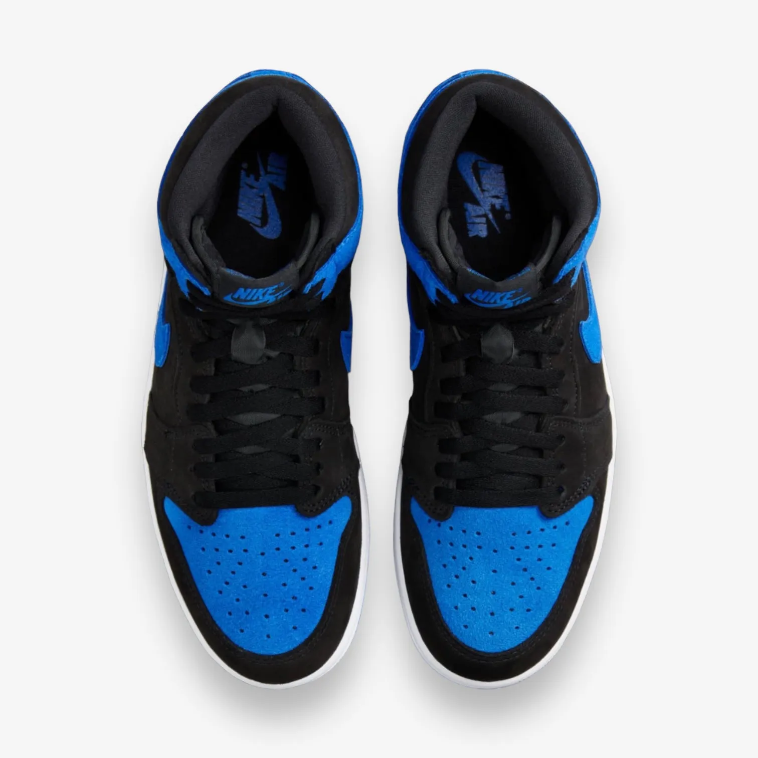 Air Jordan 1 Retro High OG Black Royal Blue Satin DZ5485-042