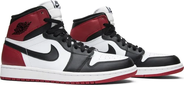 Air Jordan 1 Retro High OG Black Toe 2013, white