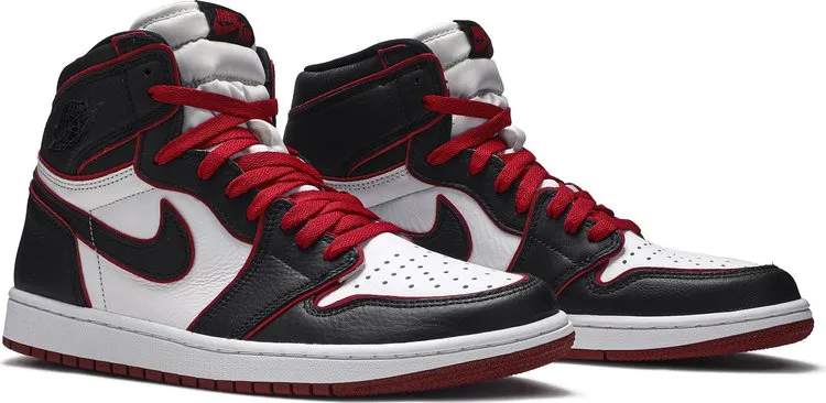 Air Jordan 1 Retro High OG Bloodline Sneakers, Red