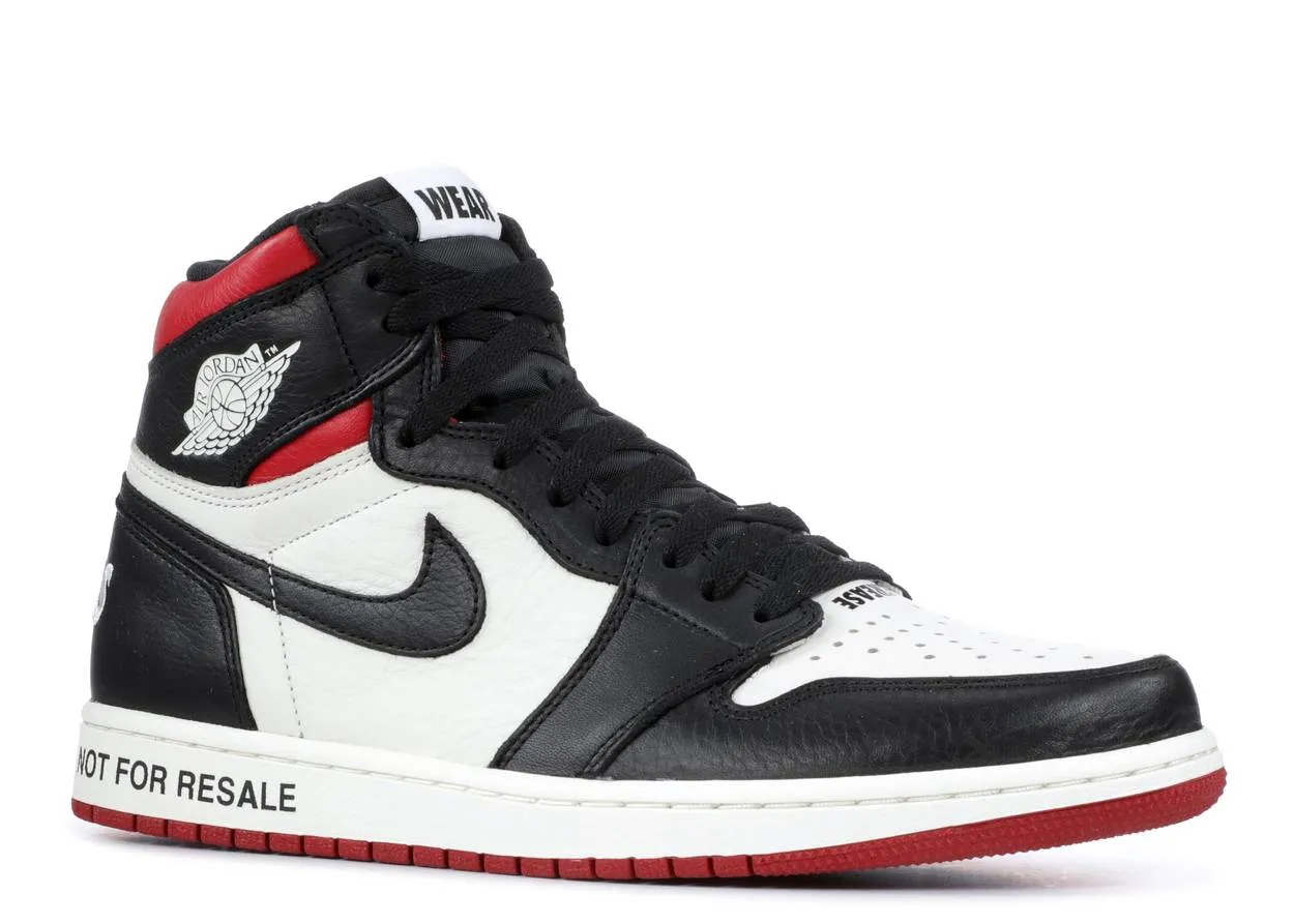 Air Jordan 1 Retro High "Not for Resale" Red