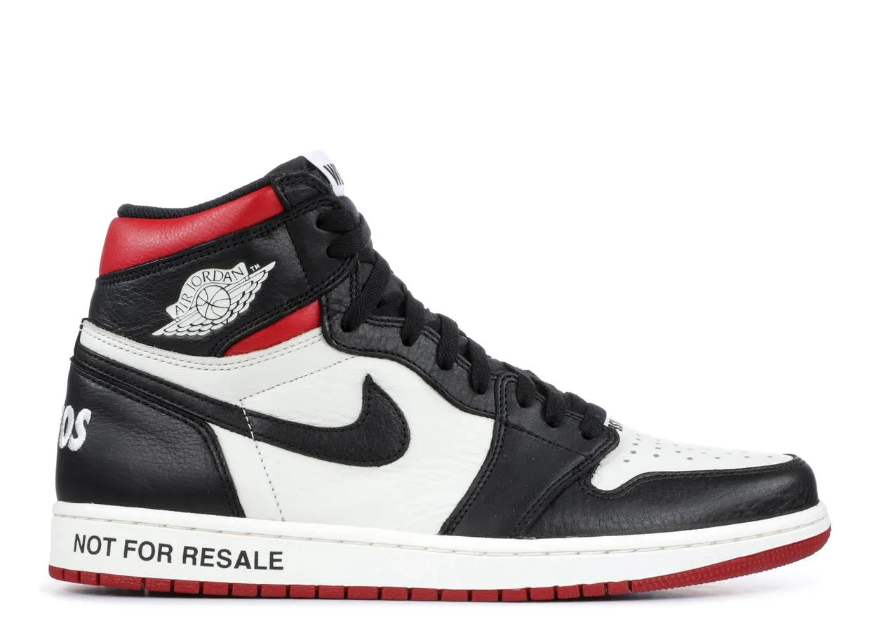 Air Jordan 1 Retro High "Not for Resale" Red