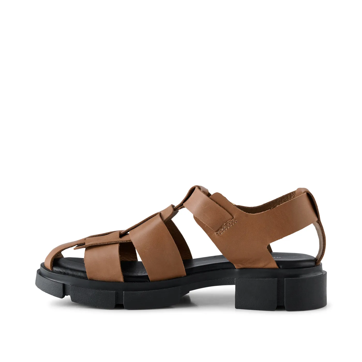 Alva sandal leather - Tan