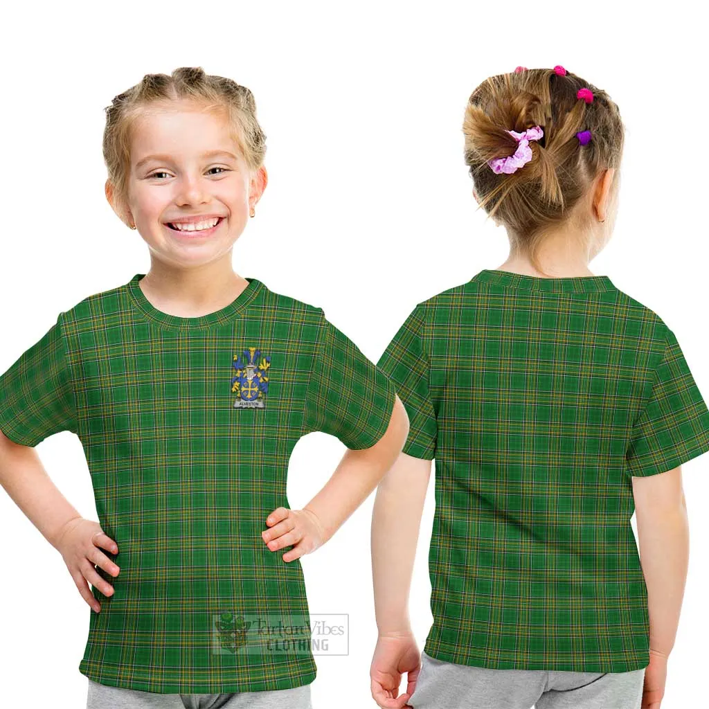 Alveston Irish Clan Kid T-Shirt with Coat of Arms