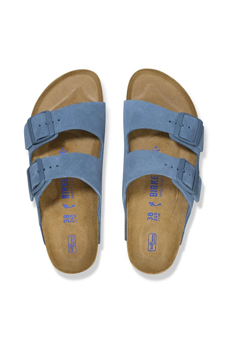 Arizona Soft Footbed | Elemental Blue Suede