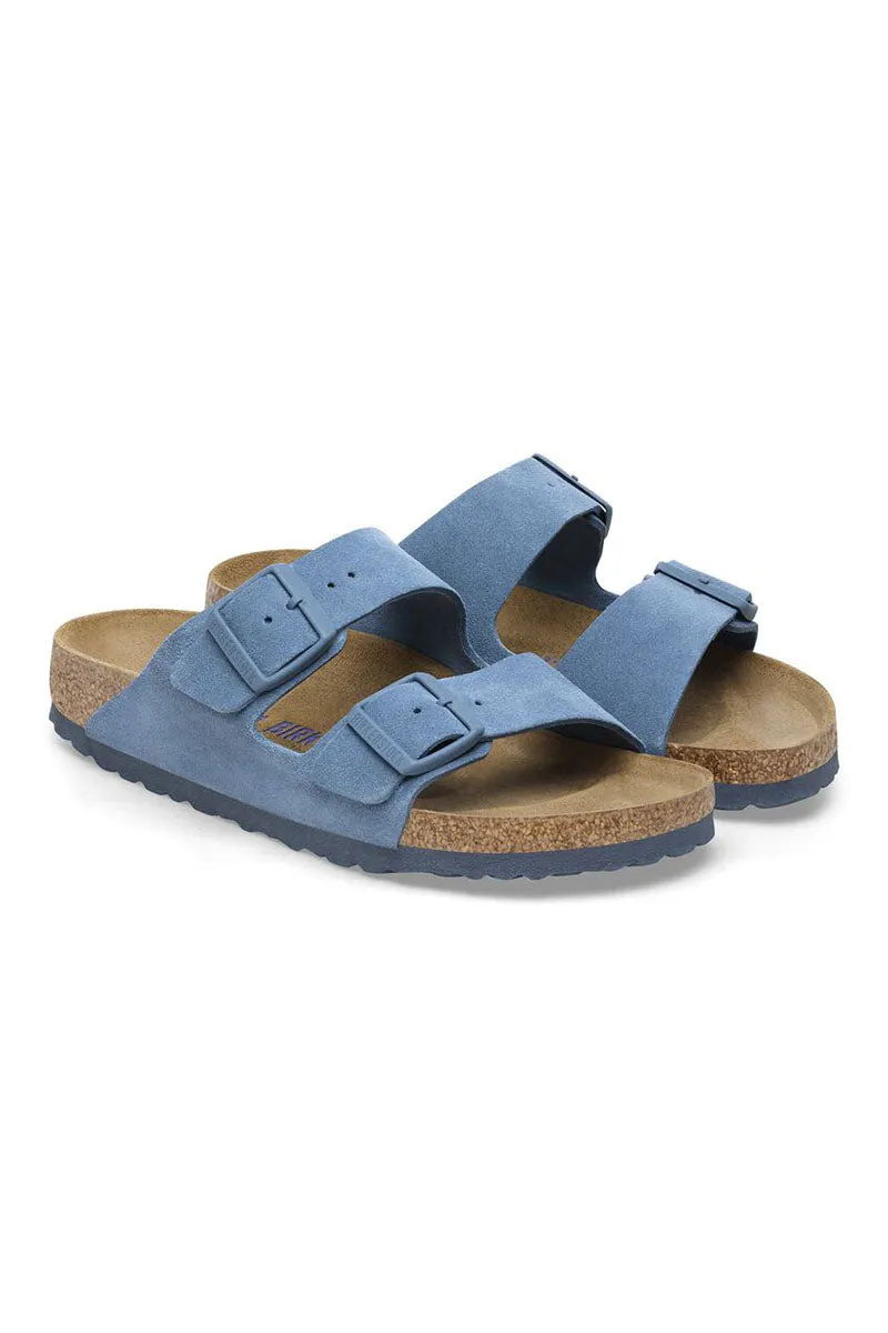 Arizona Soft Footbed | Elemental Blue Suede