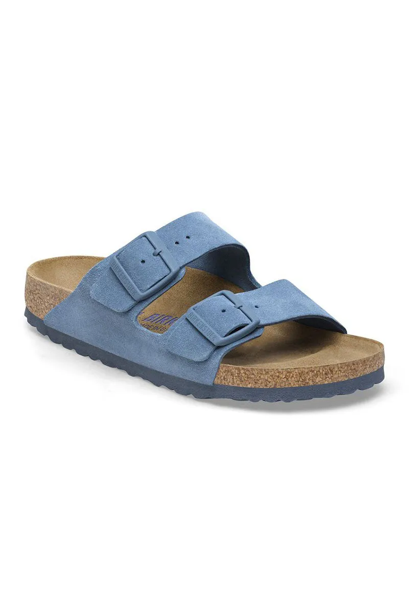 Arizona Soft Footbed | Elemental Blue Suede