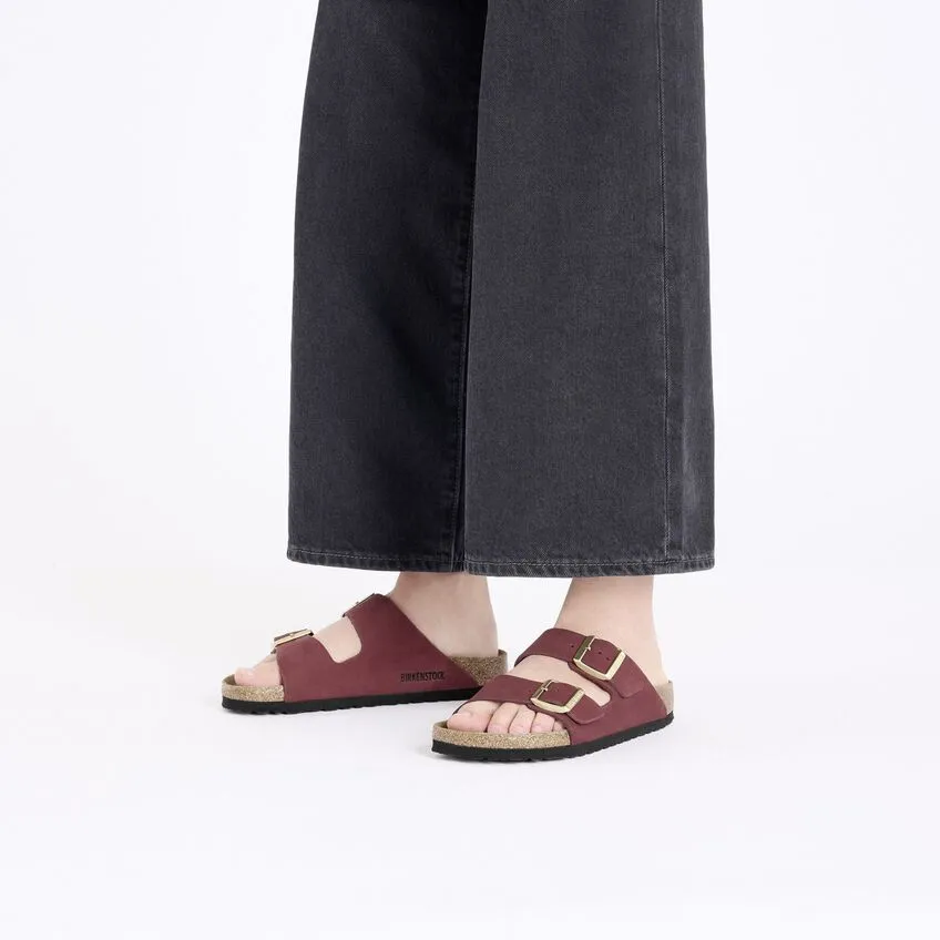 Arizona | Soft Footbed | Nubuck | Zinfandel