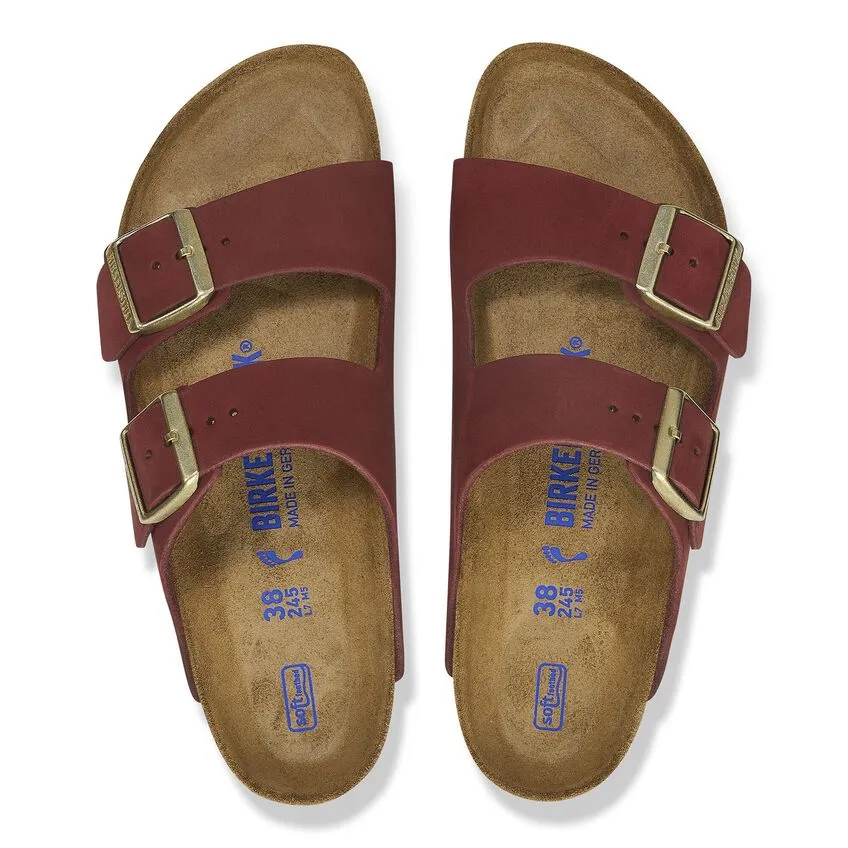 Arizona | Soft Footbed | Nubuck | Zinfandel