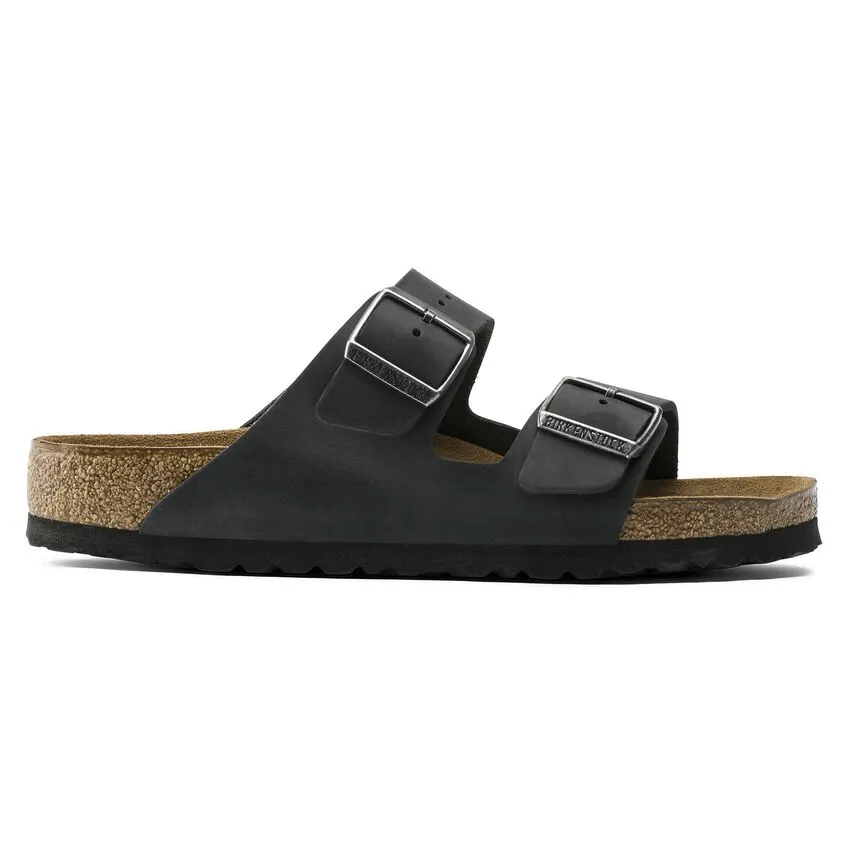 Arizona | Soft Footbed | Oiled Leather | Black