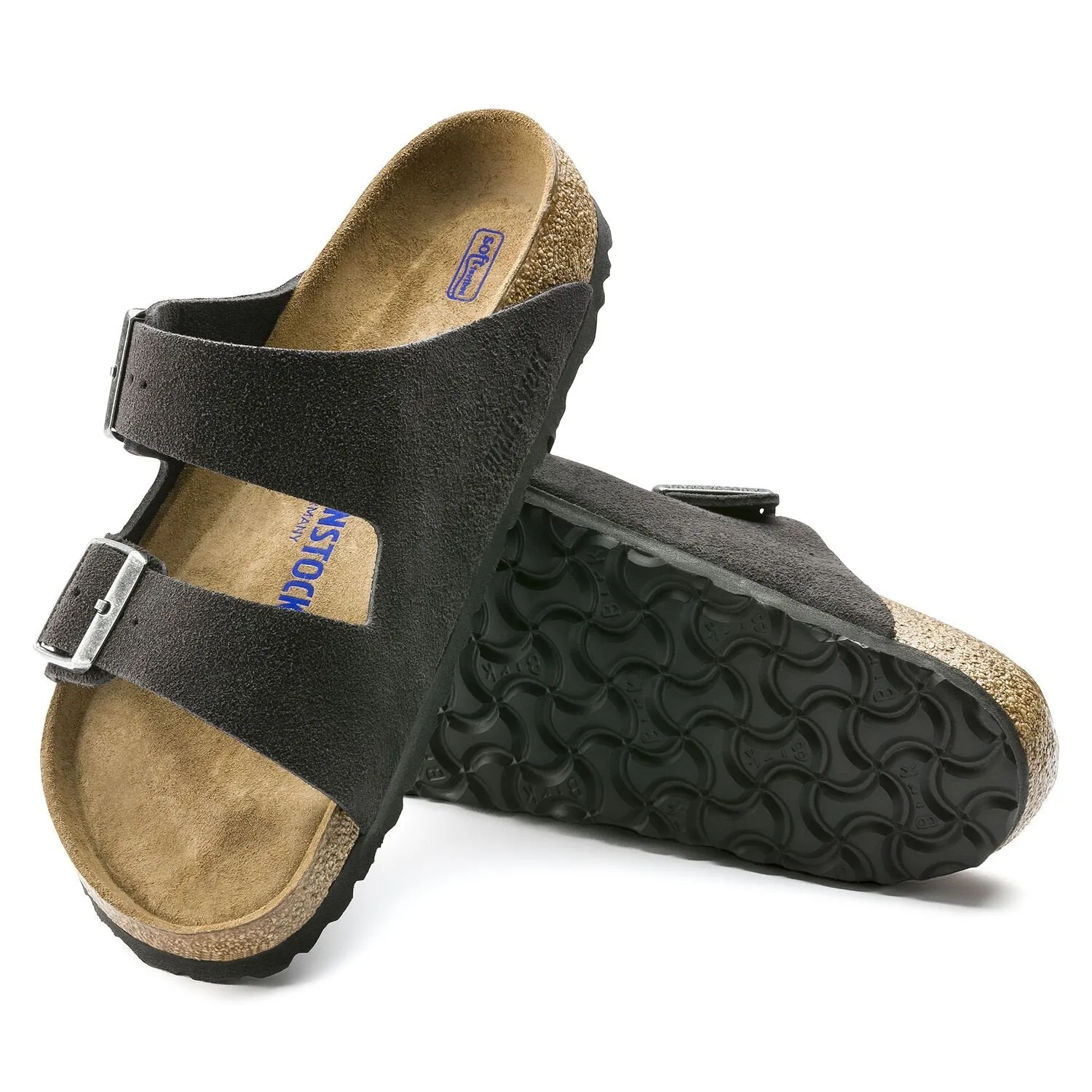 Arizona | Soft Footbed | Suede | Velvet Gray