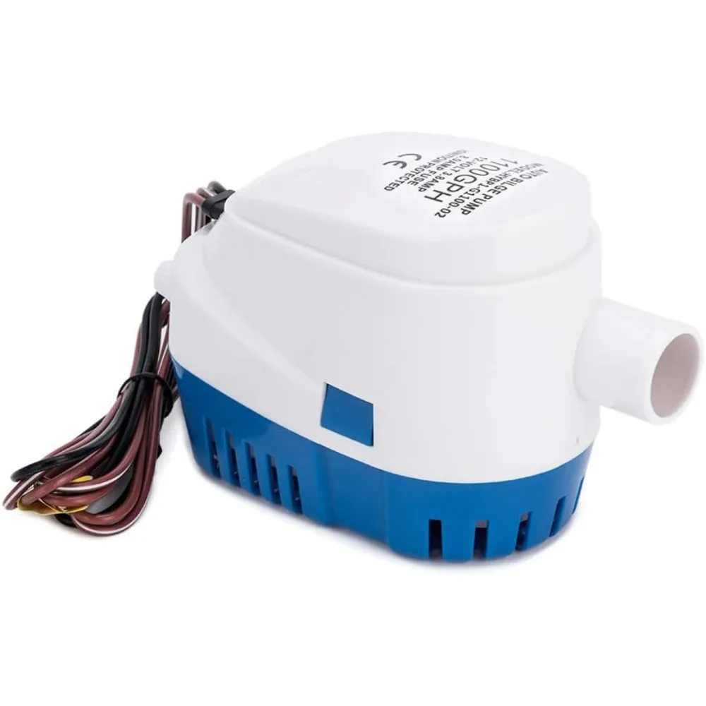 Automatic Submersible Small Boat Bilge Pump | 1100gph