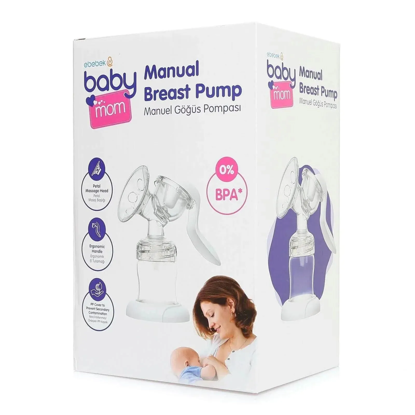 baby mom Single Manual Breast Pump