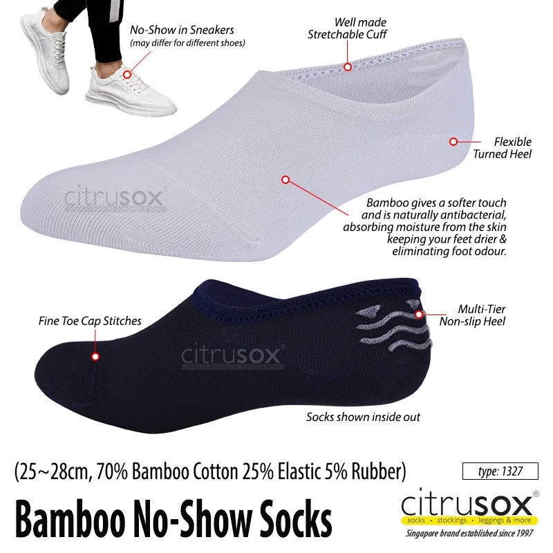 Bamboo Cotton No-Show Men Socks