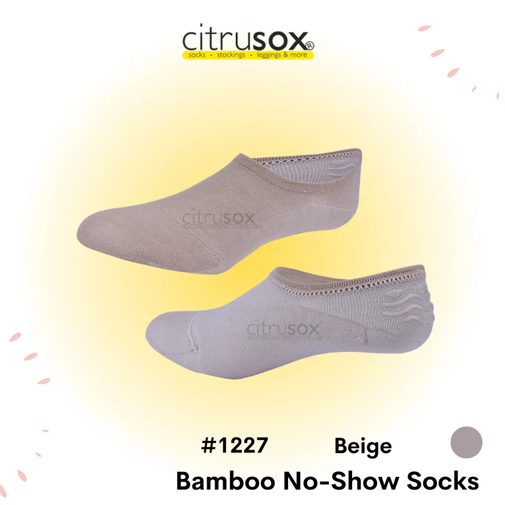 Bamboo Cotton No-Show Socks