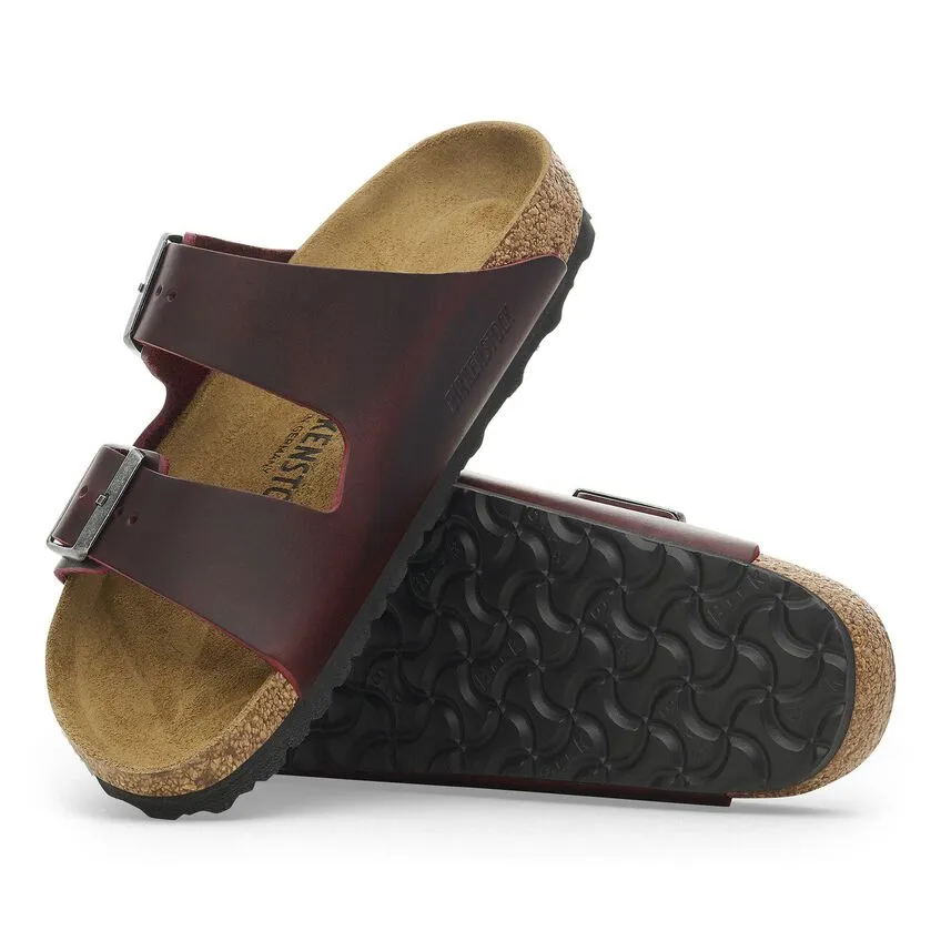 Birkenstock Arizona Oiled Leather - ZINFANDEL