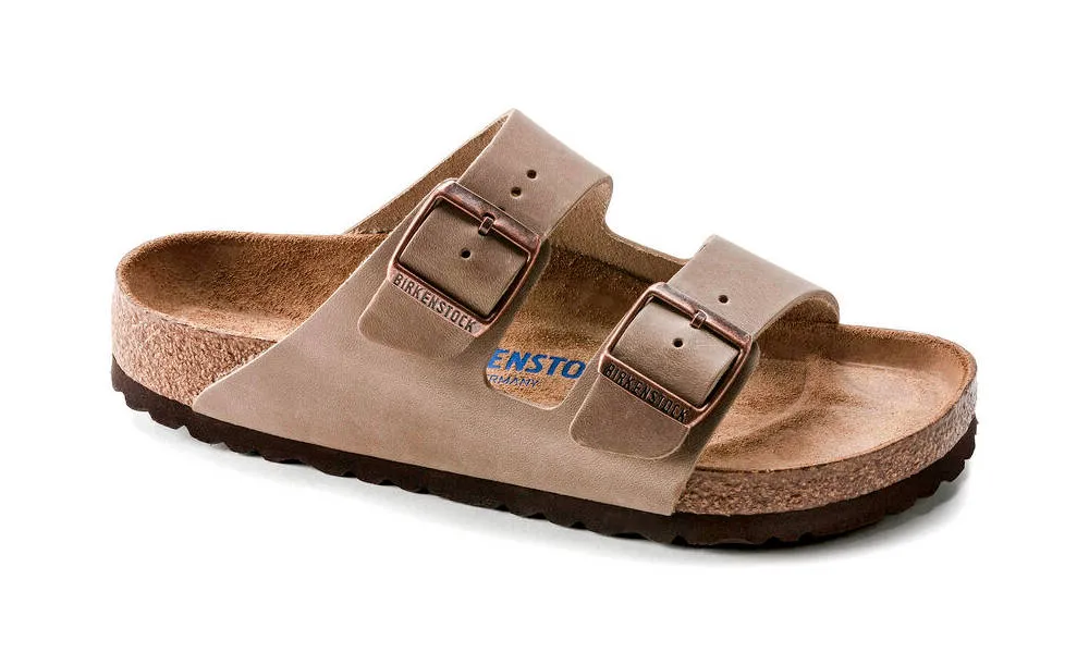 Birkenstock Arizona Soft Footbed Oiled Leather Tobacco Brown (Unisex)