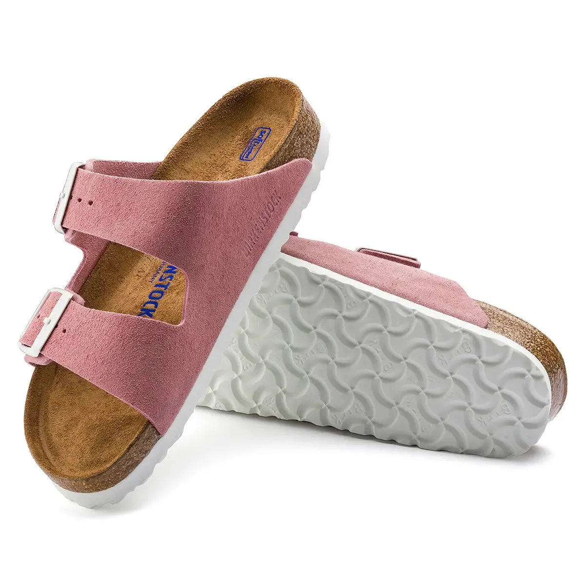 Birkenstock Arizona Soft Footbed Suede Leather Sandals