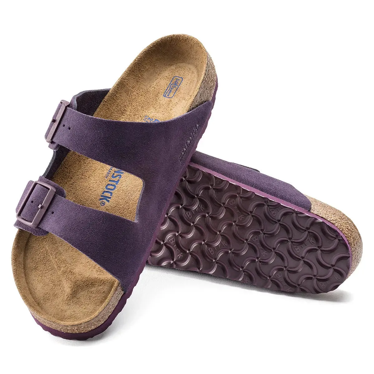 Birkenstock Arizona Soft Footbed Suede Leather Sandals