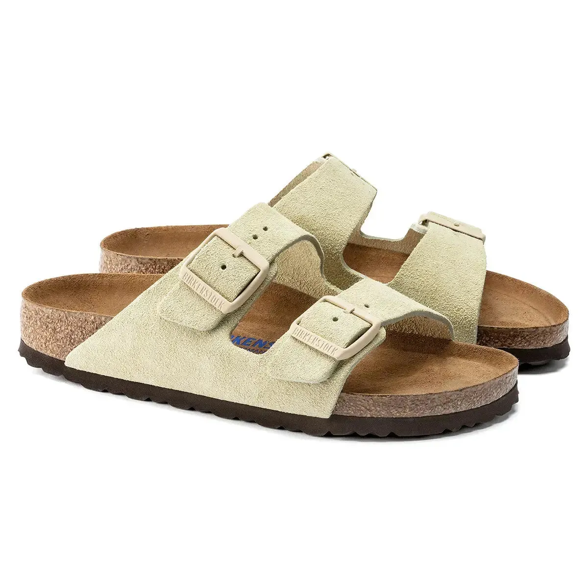 Birkenstock Arizona Soft Footbed Suede Leather Sandals