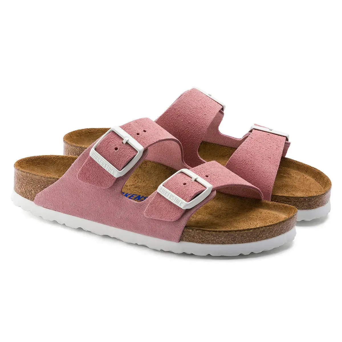 Birkenstock Arizona Soft Footbed Suede Leather Sandals