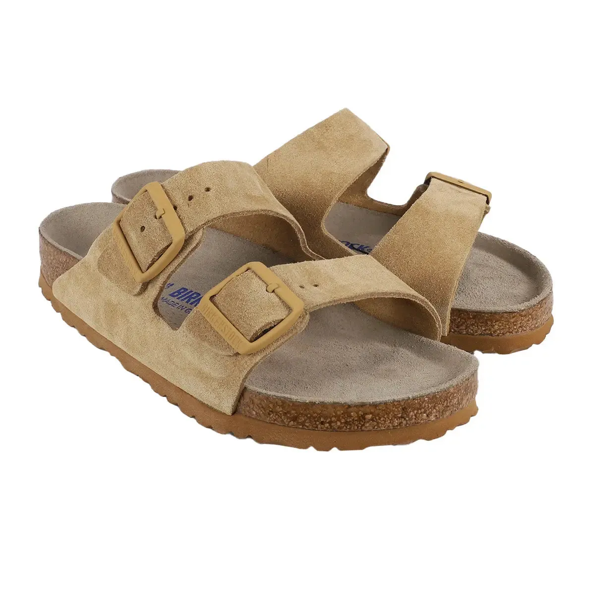 Birkenstock Arizona Soft Footbed Suede Leather Sandals