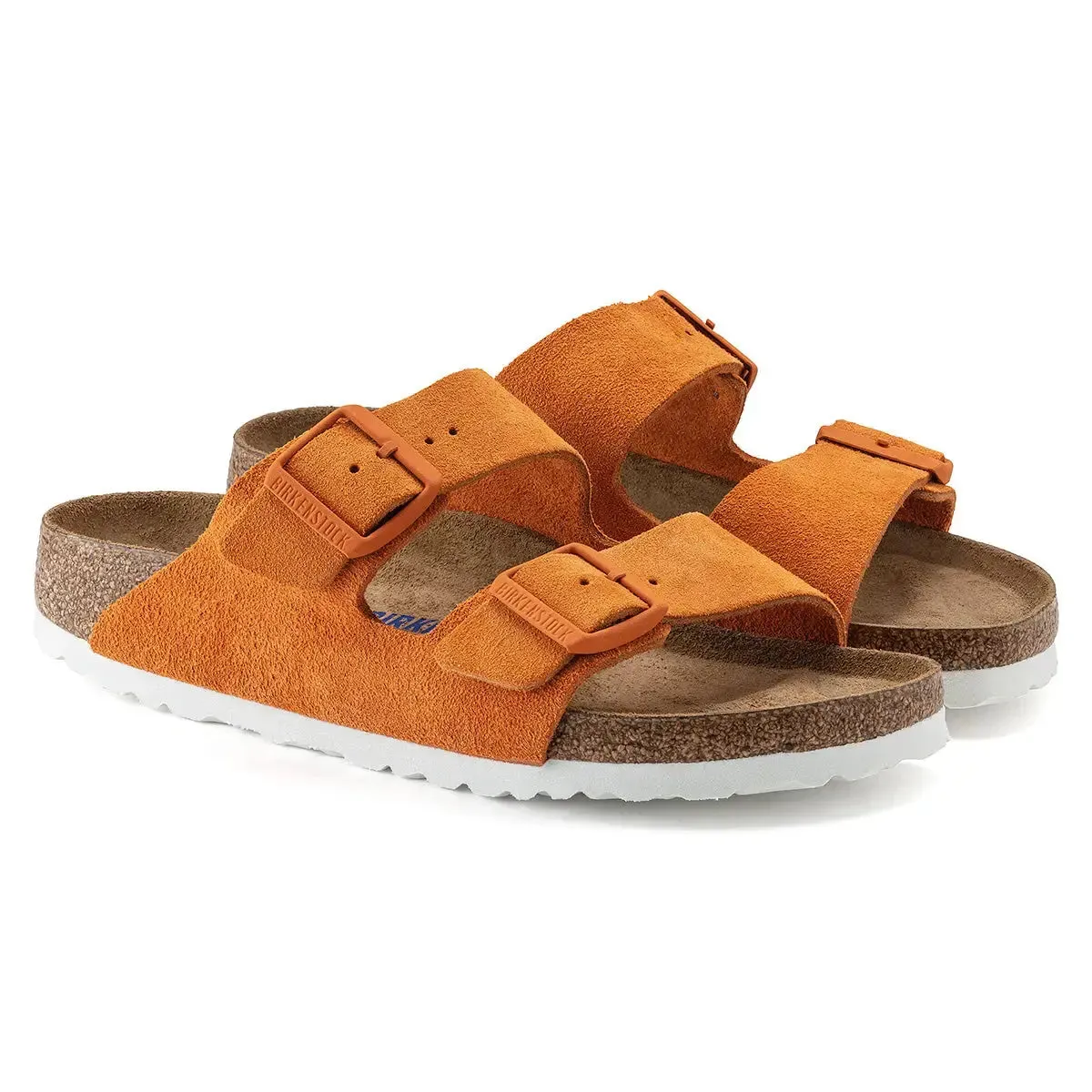 Birkenstock Arizona Soft Footbed Suede Leather Sandals