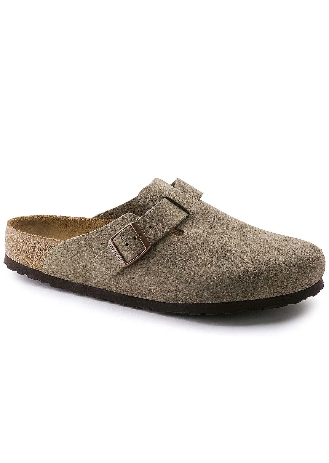 Birkenstock Unisex Boston Soft Suede R Footbed Sandals