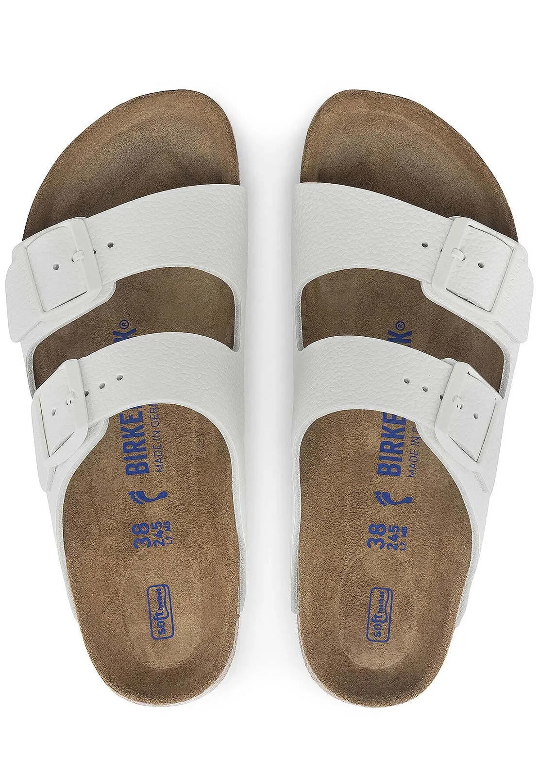 Birkenstock Women's Arizona Soft Footbed Leather Sandals