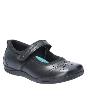 Black Amber Senior School Shoes