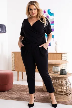 black - Suit plus size model 169207 Karko