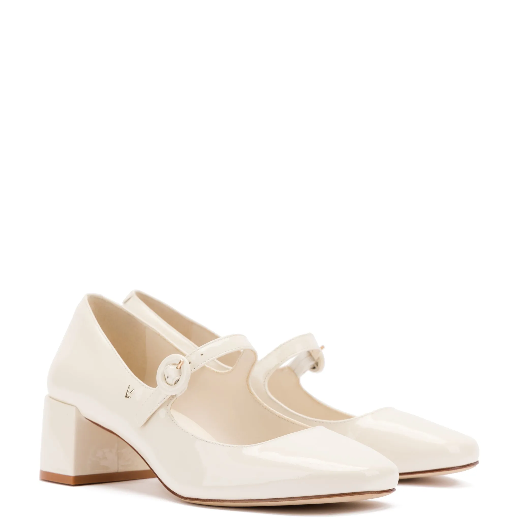 Blair Block Pump In Ivory Patent