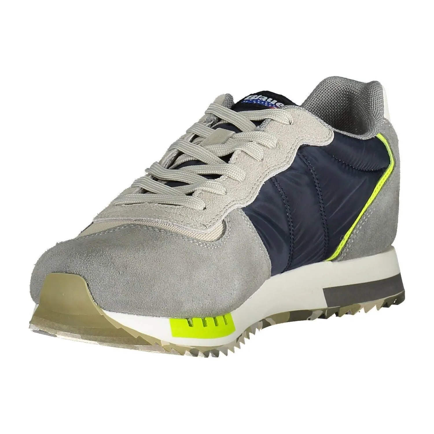 Blauer Blue Leather Men Sneaker