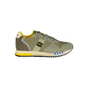 Blauer Green Leather Men Sneaker