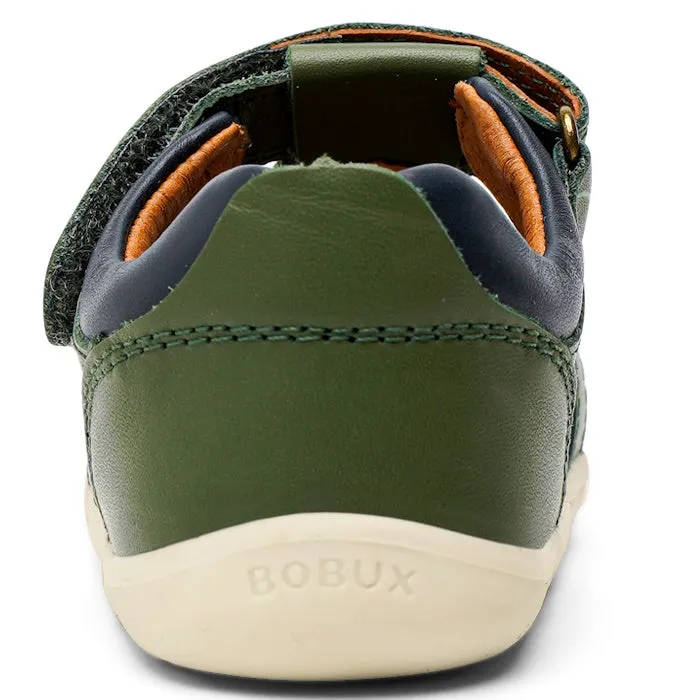 Bobux Step Up Todders Sandal Roam 729214 Forest Green Navy