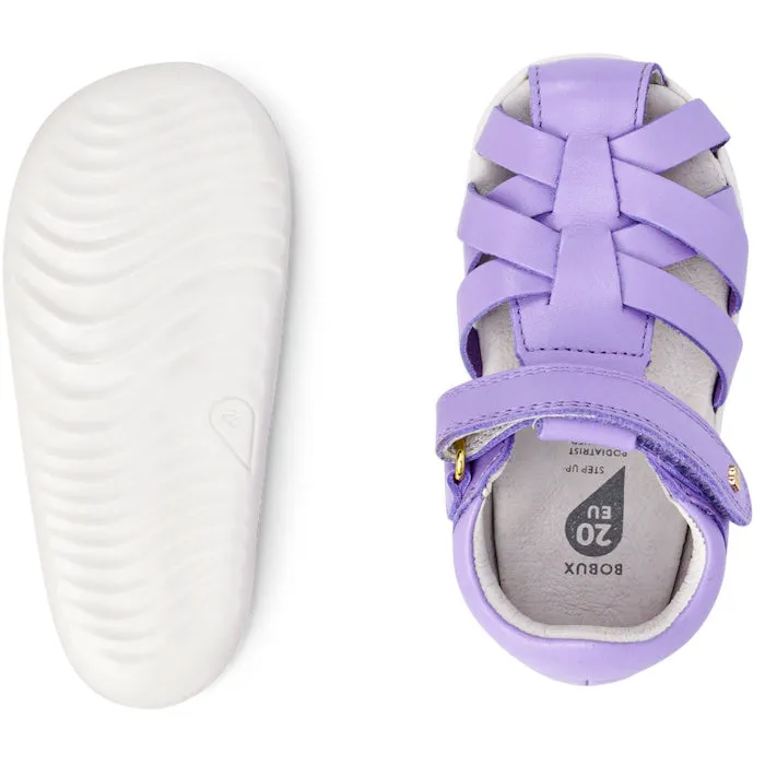 Bobux Step Up Tropicana II Lilac Toddler Girls Sandal 732315 Quick Dry