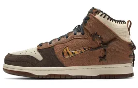 Bodega x Nike Dunk High Legend Fauna Brown