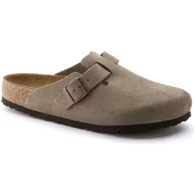 Boston Soft Footbed Regular - Taupe Suede