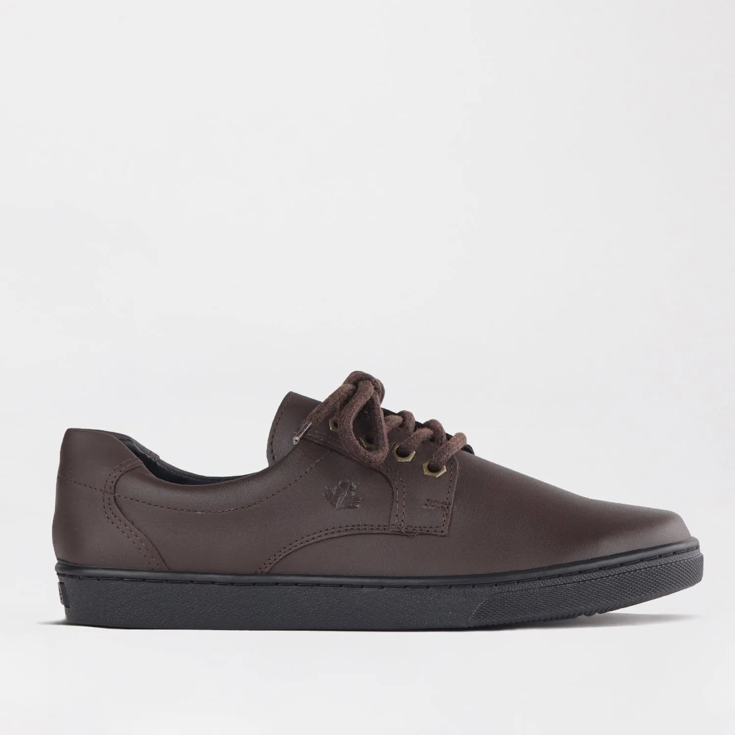 Boys Lace-up School Shoe in Brown - 11422